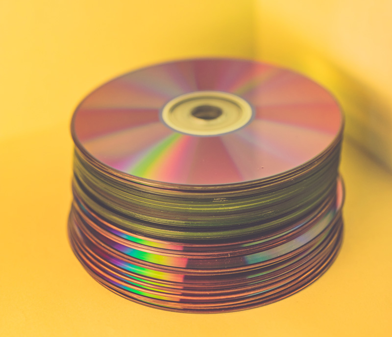 CDやDVD、ブルーレイディスクなどの正しい保存方法
