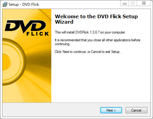 DVD Flickのインストール